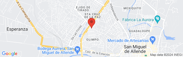 Property 7582 Map in San Miguel de Allende