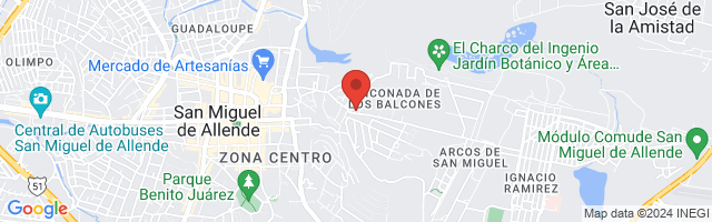 Property 7602 Map in San Miguel de Allende
