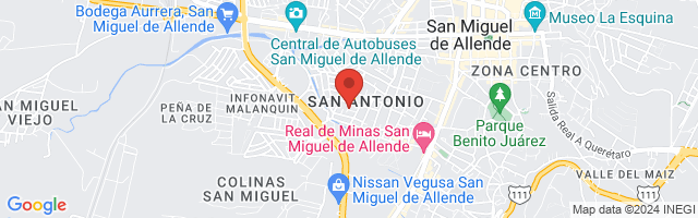 Property 7614 Map in San Miguel de Allende