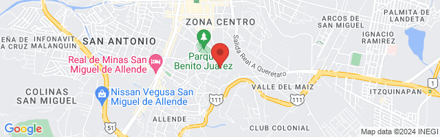 Property 7616 Map in San Miguel de Allende