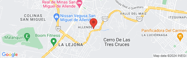 Property 7617 Map in San Miguel de Allende