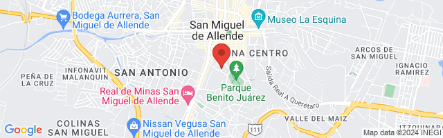 Property 7623 Map in San Miguel de Allende