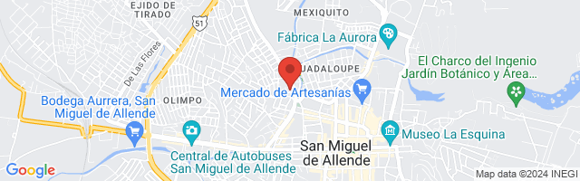 Property 7624 Map in San Miguel de Allende