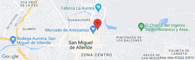 Property 7627 Map in San Miguel de Allende