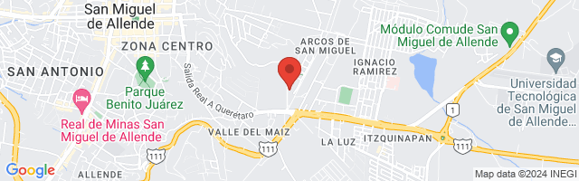 Property 7636 Map in San Miguel de Allende