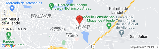 Property 7648 Map in San Miguel de Allende