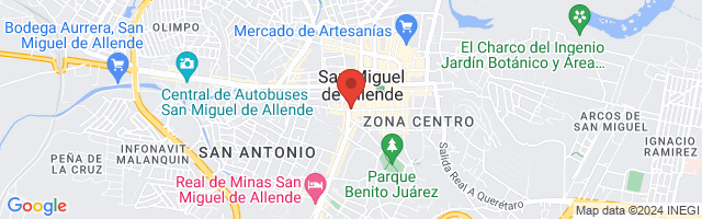 Property 7652 Map in San Miguel de Allende