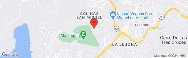 Property 7661 Map in San Miguel de Allende