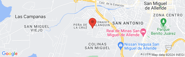 Property 7663 Map in San Miguel de Allende
