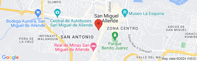 Property 7674 Map in San Miguel de Allende