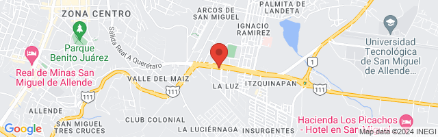 Property 7681 Map in San Miguel de Allende