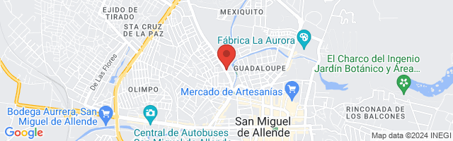 Property 7685 Map in San Miguel de Allende