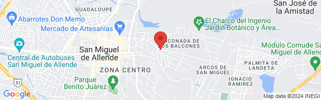 Property 7713 Map in San Miguel de Allende