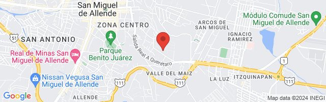 Property 7730 Map in San Miguel de Allende