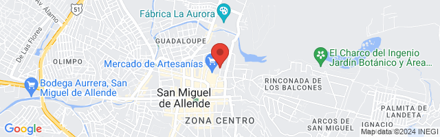 Property 7744 Map in San Miguel de Allende