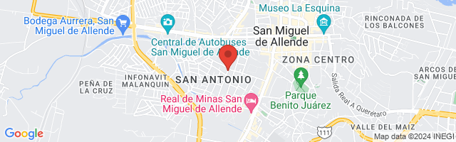 Property 7764 Map in San Miguel de Allende