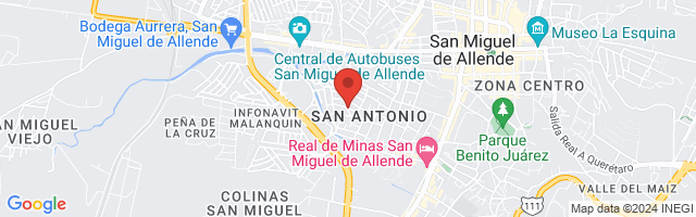 Property 7766 Map in San Miguel de Allende