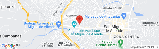 Property 7767 Map in San Miguel de Allende