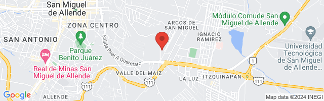 Property 7769 Map in San Miguel de Allende