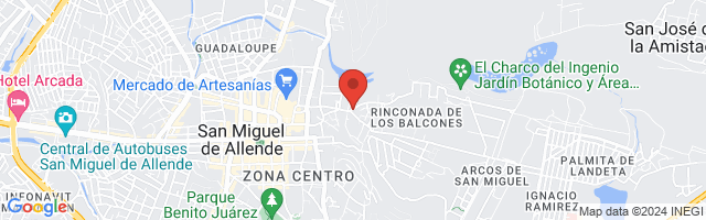 Property 7775 Map in San Miguel de Allende