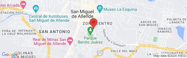 Property 7790 Map in San Miguel de Allende