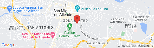 Property 7794 Map in San Miguel de Allende