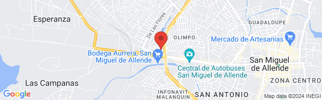 Property 7805 Map in San Miguel de Allende
