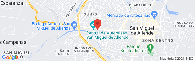 Property 7809 Map in San Miguel de Allende