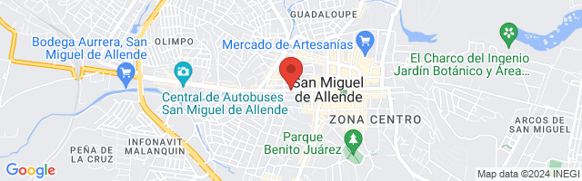 Property 7818 Map in San Miguel de Allende