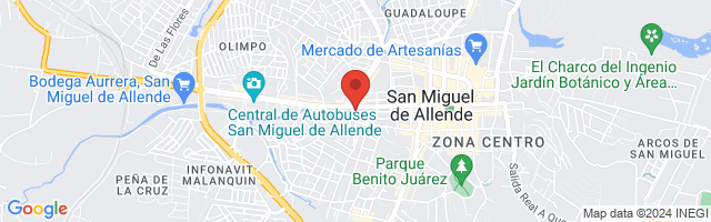 Property 7824 Map in San Miguel de Allende