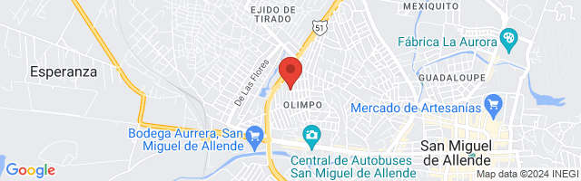Property 7825 Map in San Miguel de Allende