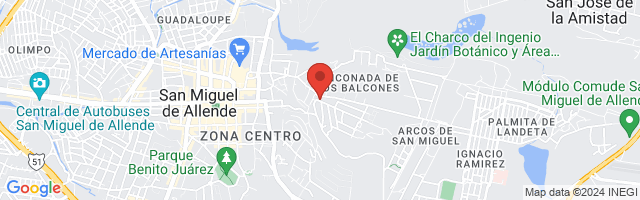 Property 7847 Map in San Miguel de Allende