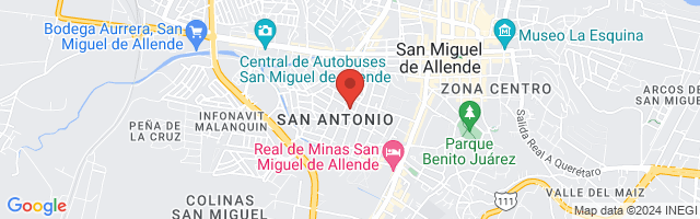 Property 7855 Map in San Miguel de Allende