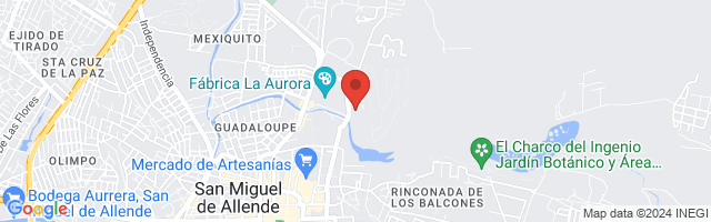Property 7870 Map in San Miguel de Allende
