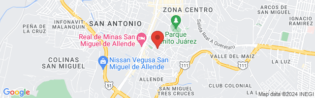 Property 7882 Map in San Miguel de Allende
