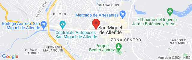 Property 7908 Map in San Miguel de Allende