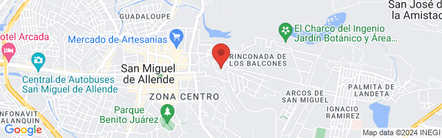 Property 7914 Map in San Miguel de Allende