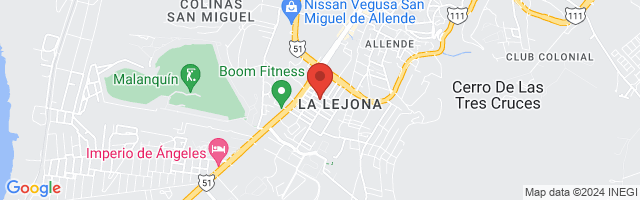 Property 7922 Map in San Miguel de Allende
