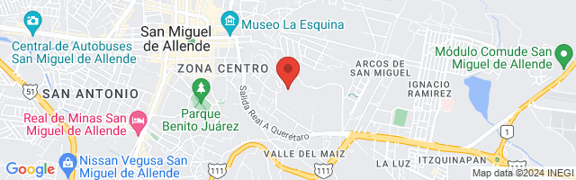 Property 7924 Map in San Miguel de Allende