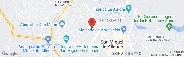 Property 7932 Map in San Miguel de Allende