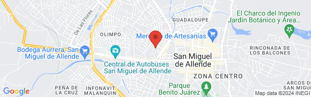 Property 7933 Map in San Miguel de Allende