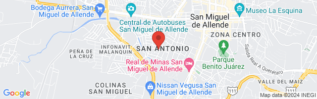 Property 7935 Map in San Miguel de Allende