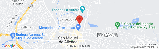 Property 7938 Map in San Miguel de Allende