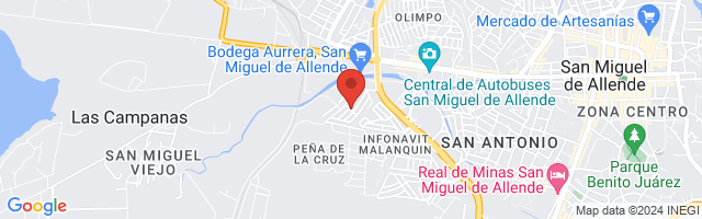 Property 7973 Map in San Miguel de Allende