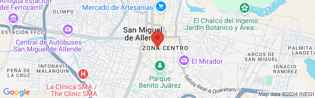 Property 7989 Map in San Miguel de Allende