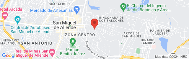 Property 7990 Map in San Miguel de Allende