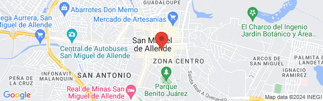 Property 8002 Map in San Miguel de Allende