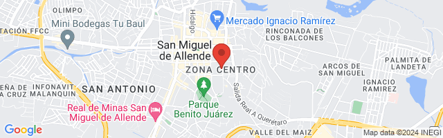 Property 8009 Map in San Miguel de Allende