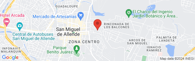 Property 8019 Map in San Miguel de Allende