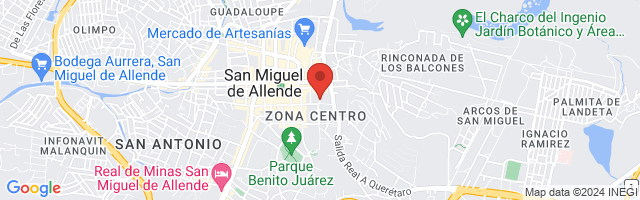 Property 8026 Map in San Miguel de Allende